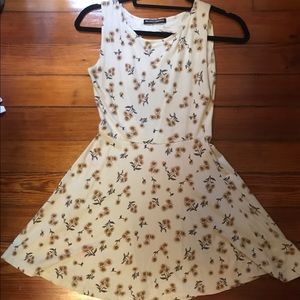Brandy Melville sunflower skater dress